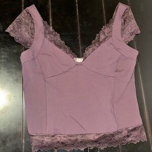 Brown Free People Intimately Top